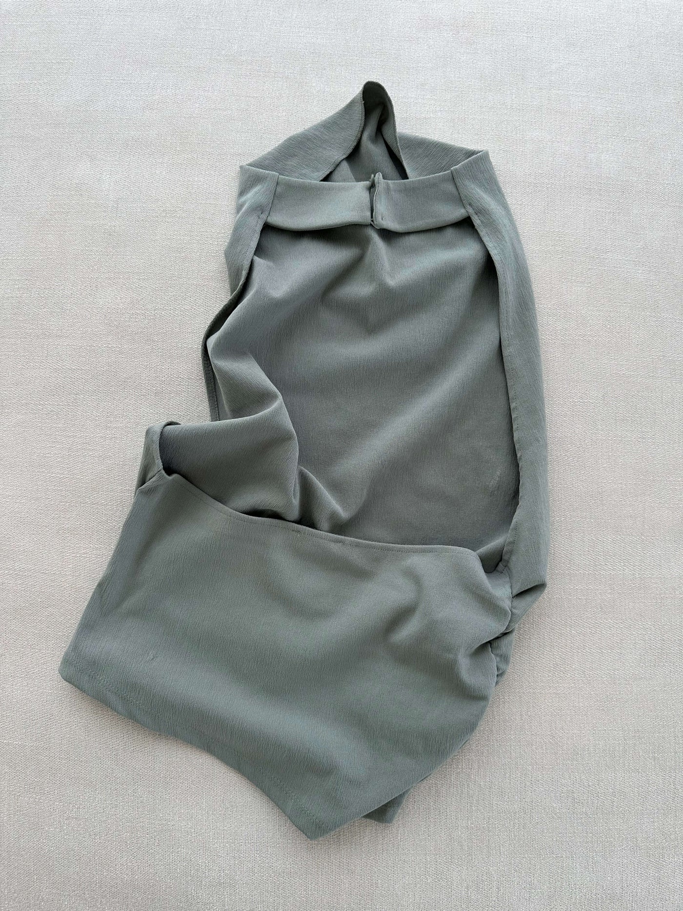 Sage Green high neck top