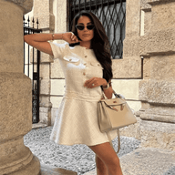 Adelina Slim-Fit Sommerkleid