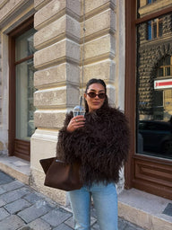 Adjoa Faux Fur Coat