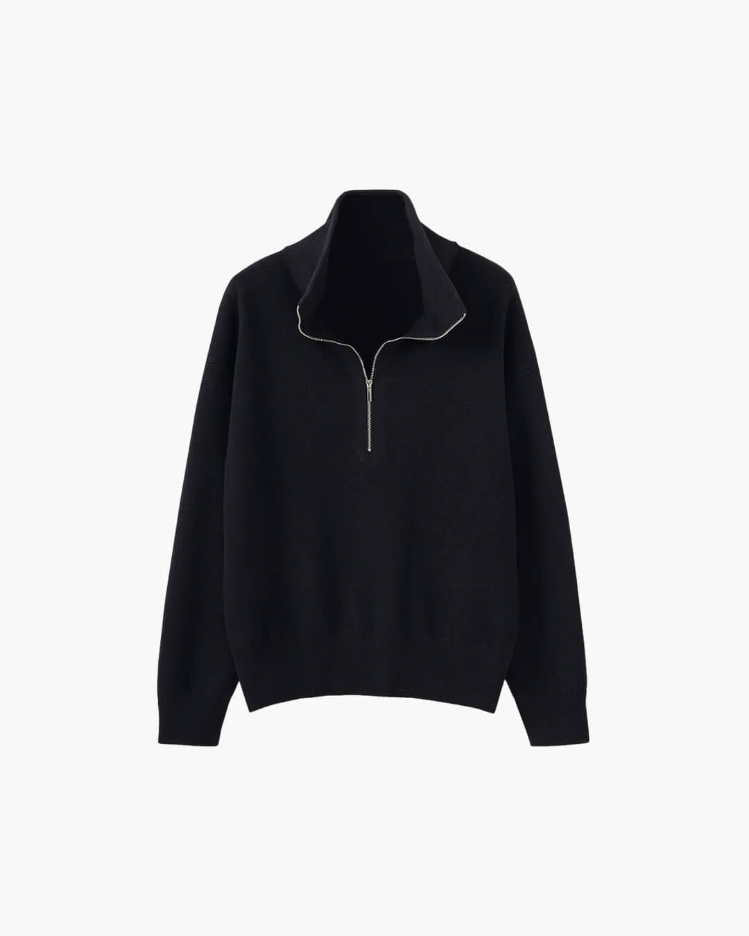 SOKYND Alice Half-Zip Knit Sweater SweaterSOKYND-657751-BEI-M-11639BeigeM