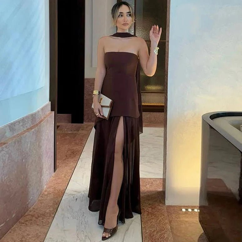 SOKYND Anika Strapless Bodice Maxi Dress DressesSOKYND-639639-WHI-S-70679WhiteS