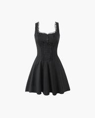 Anikka Ärmelloses Schnürkleid