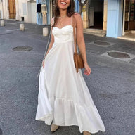 Anna Flowing Tiered Midi Dress