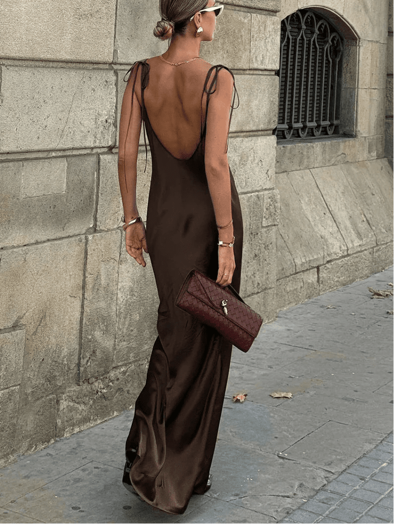 SOKYND Antonia Backless Satin Maxi Dress DressesSOKYND-151447-DEF-S-30999S