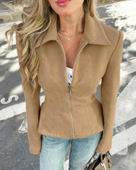 Belle Kunstlederjacke