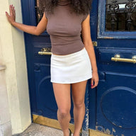 Briar Low-Waist Bodycon Mini-Skort