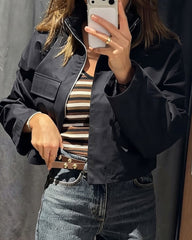 Bridget Lässige kurze Jacke