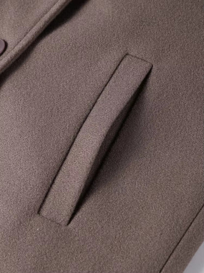 SOKYND Charlene Maxi Coat Coats & JacketsgU1767625273833505739BrownL