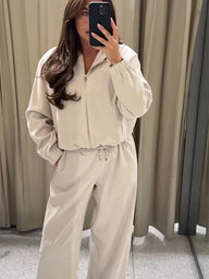 Clara Kapuzen Trainingsanzug Set