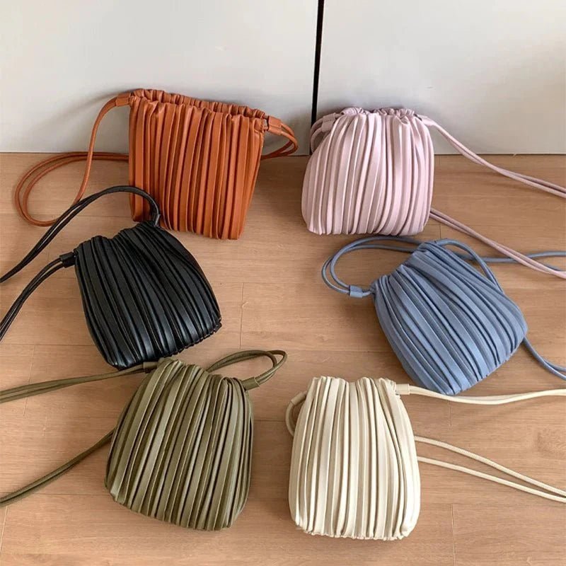 SOKYND Claudia Pleated Crossbody Bag BagSOKYND-629143-BRO-OS-85591Brown
