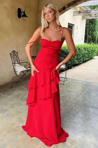 Clementine Rückenfreies Maxi­kleid mit Spaghettiträgern