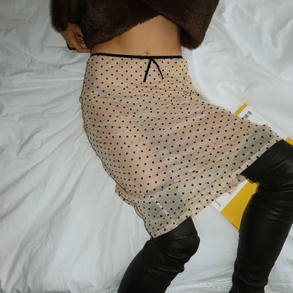 SOKYND Denise High-Waist Mesh Skirt SkirtSOKYND-977047-M-OS-10967M