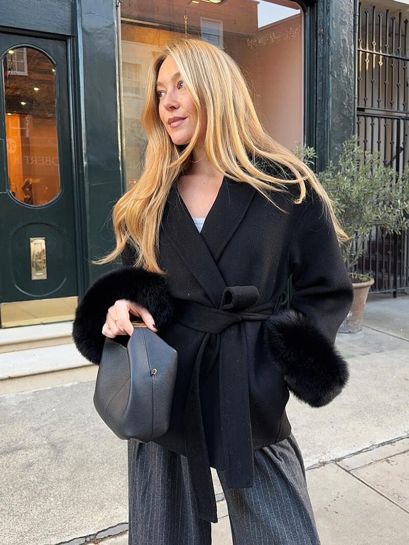 SOKYND Ellianna Faux Fur Coat Coats & JacketsAe1767356248753412820BlackS