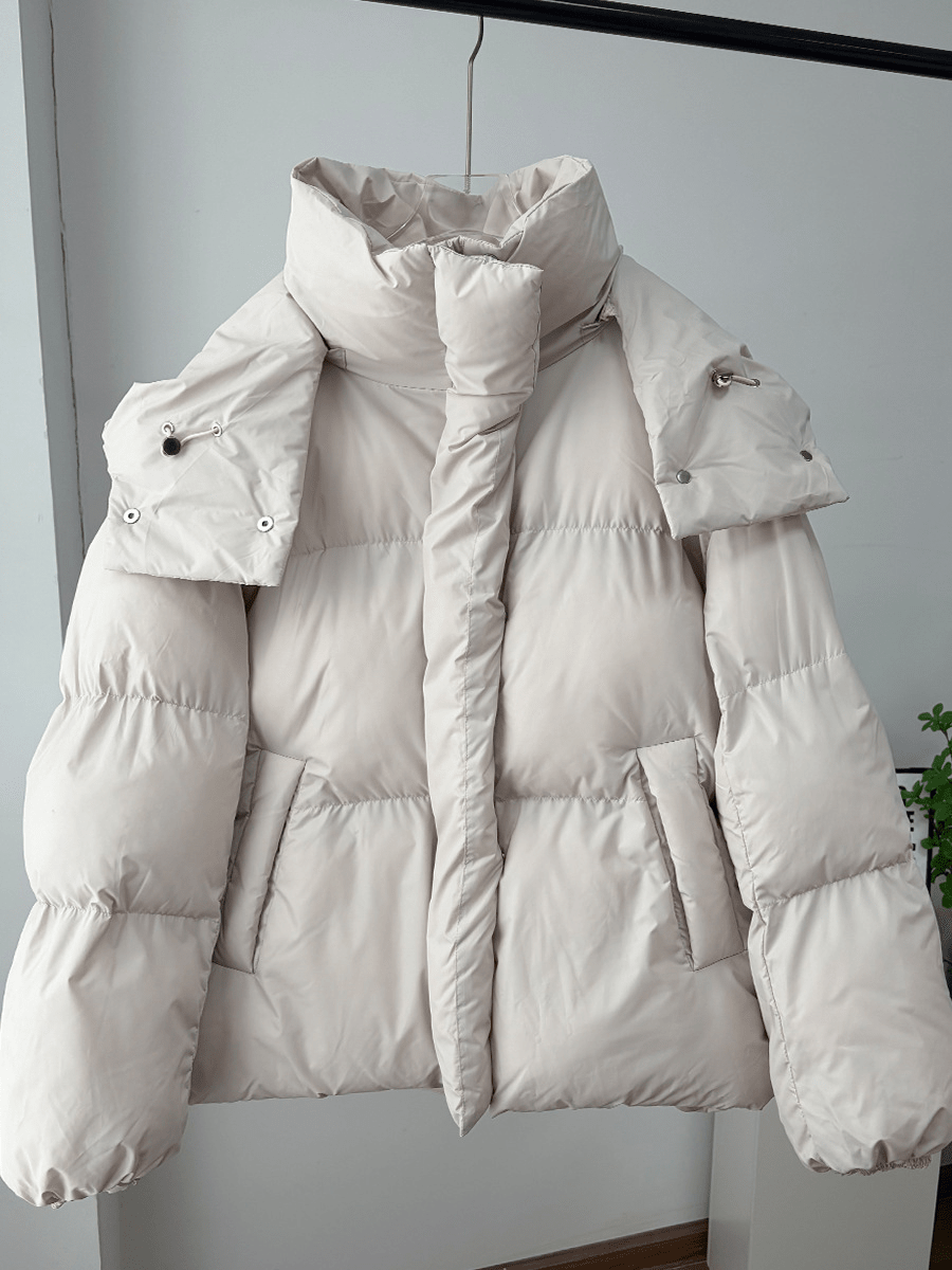 SOKYND Ellie Lightweight Puffer Jacket JacketCreamS