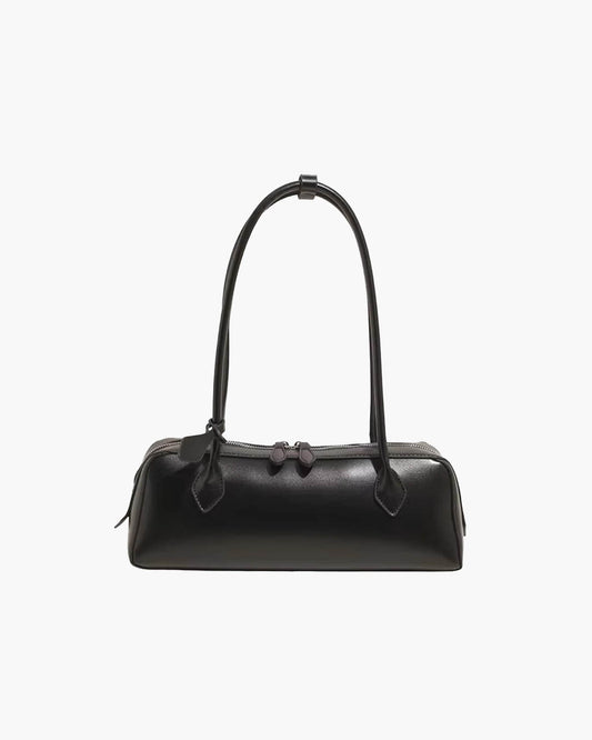 Emily Vintage Leder Baguette Tasche