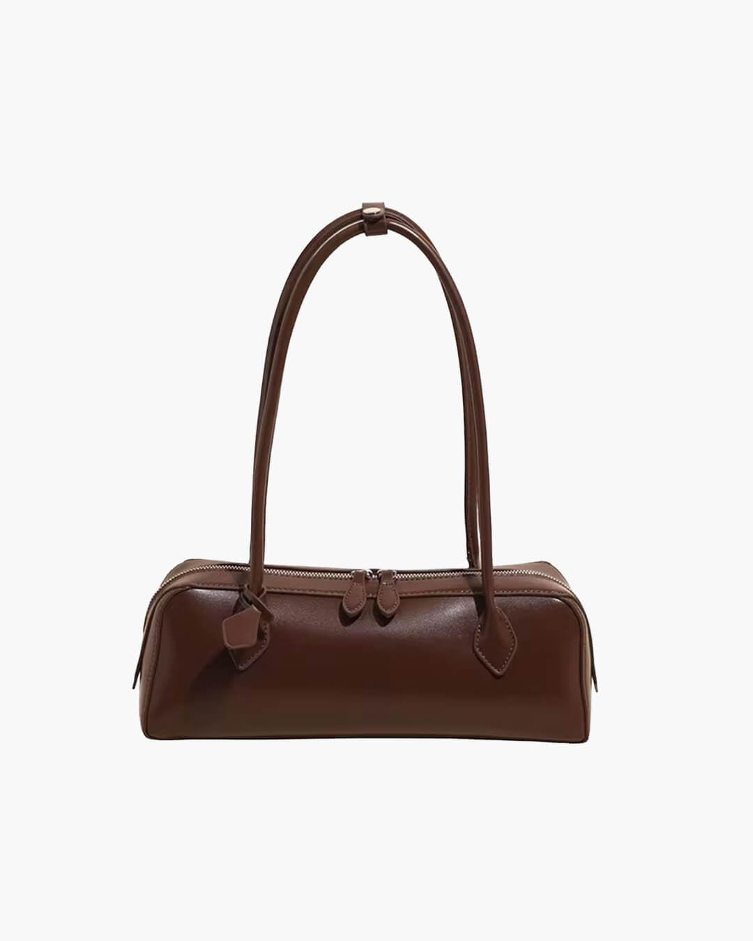 SOKYND Emily Vintage Leather Baguette Bag BagSOKYND-838871-BLA-OS-04183Black