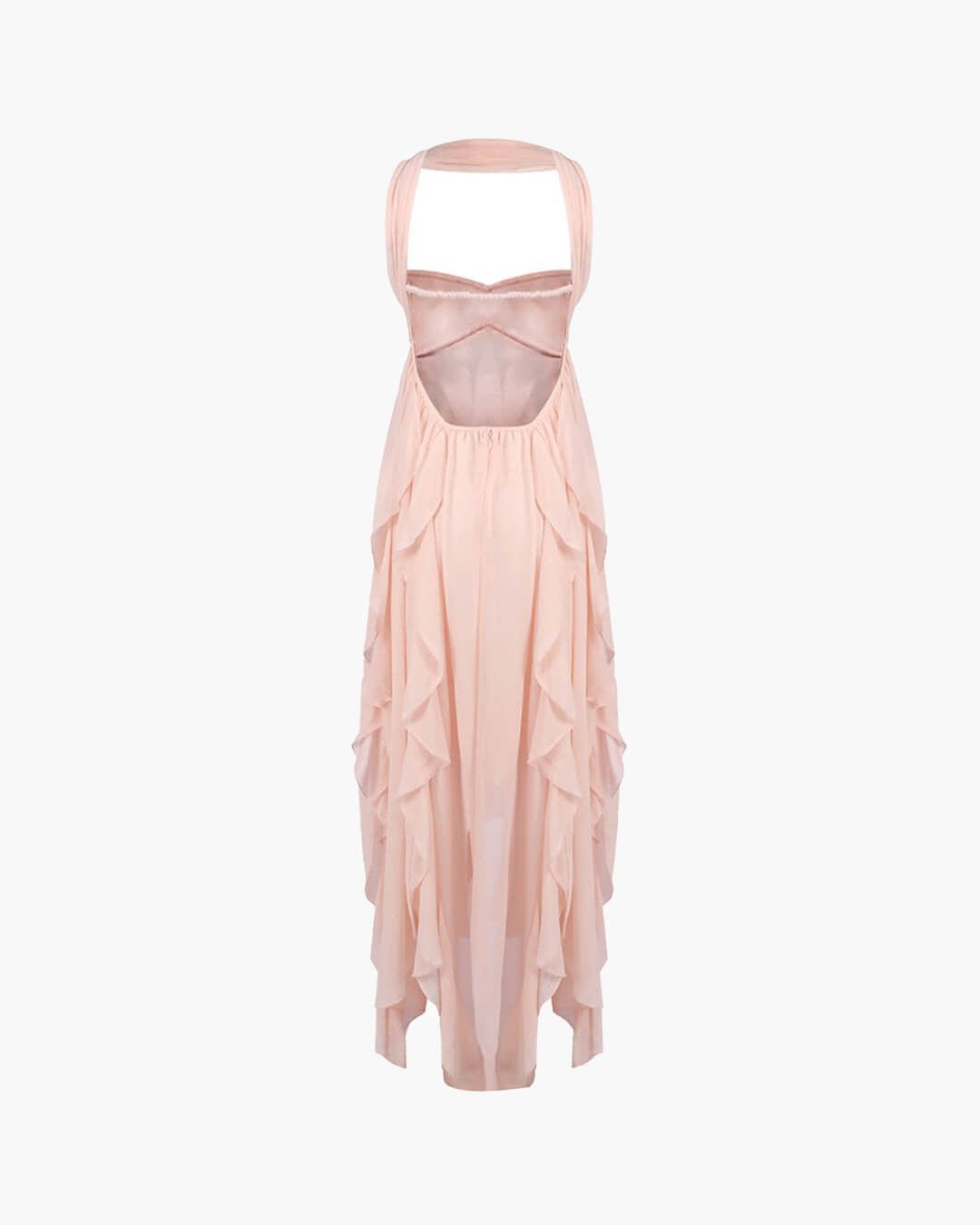 SOKYND Emmi Strapless Ruffled Maxi Dress DressSOKYND-866519-BAB-S-82775Baby PinkS