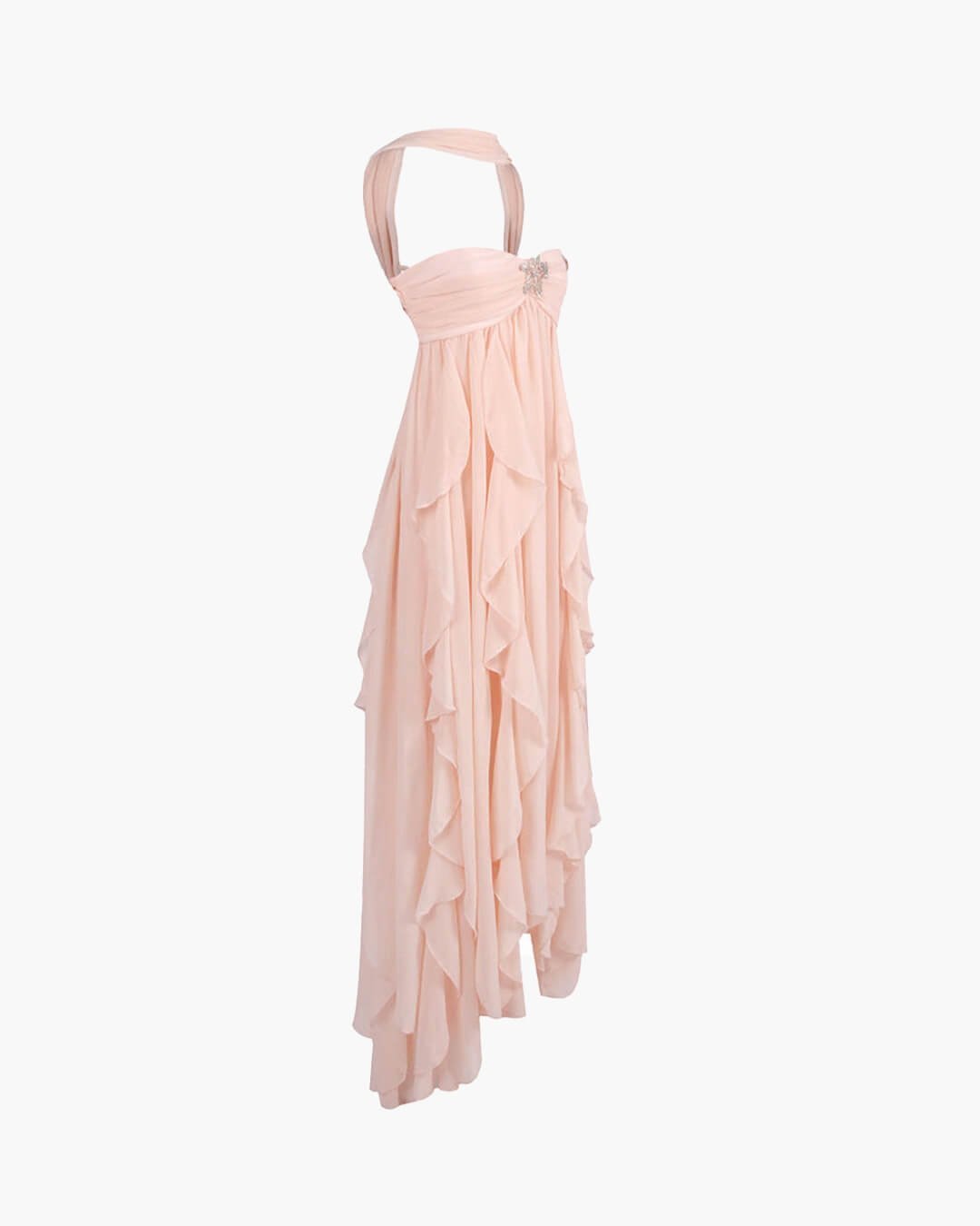 SOKYND Emmi Strapless Ruffled Maxi Dress DressSOKYND-866519-BAB-S-82775Baby PinkS