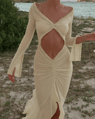Erica Transparente Bodycon-Kleid