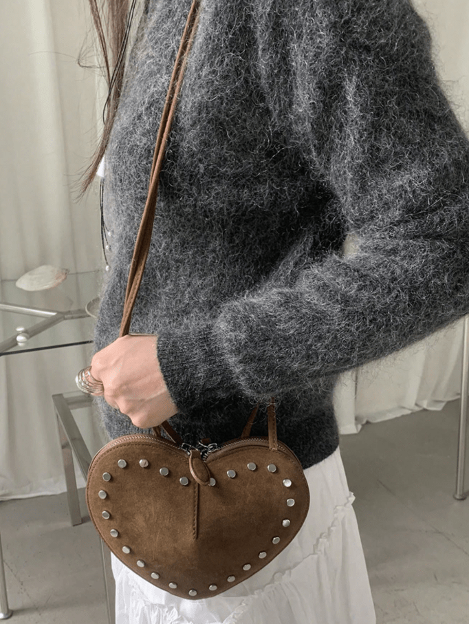 SOKYND Erica Vintage Faux Suede Crossbody BagSOKYND-705687-KHA-OS-38295Khaki