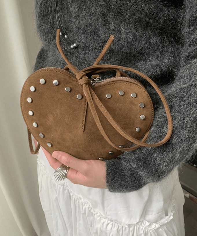 SOKYND Erica Vintage Faux Suede Crossbody BagSOKYND-705687-KHA-OS-38295Khaki