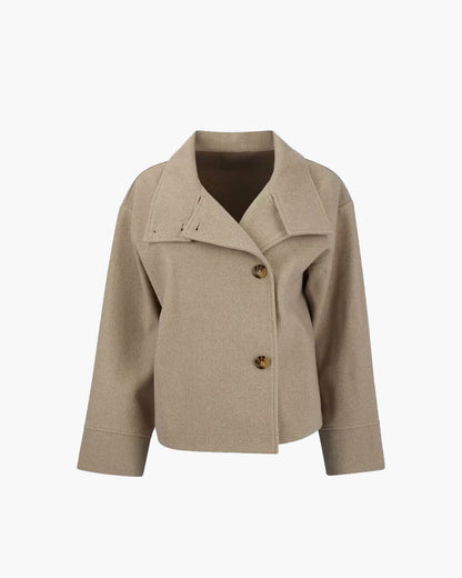 SOKYND Ezra elegant Jacket with Stand Collar Coats & JacketsOd1767356248734837451BeigeS