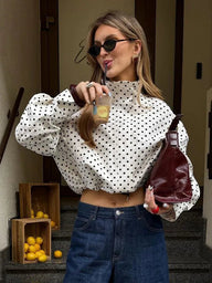 Hera Polka Dot Jacke
