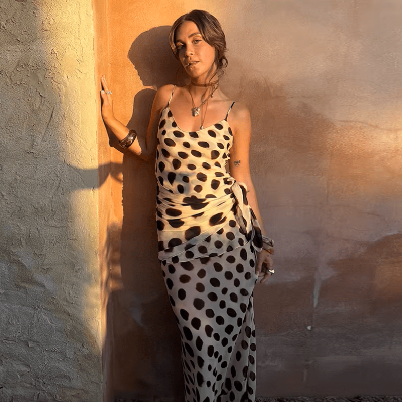 SOKYND Jane Leopard Print Maxi Dress DressSOKYND-984983-S-OS-26263S