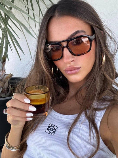 SOKYND Jenny Oversized Cat-Eye Sunglasses AccessoriesSOKYND-102999-TOR-OS-51607Tortoise / Orange
