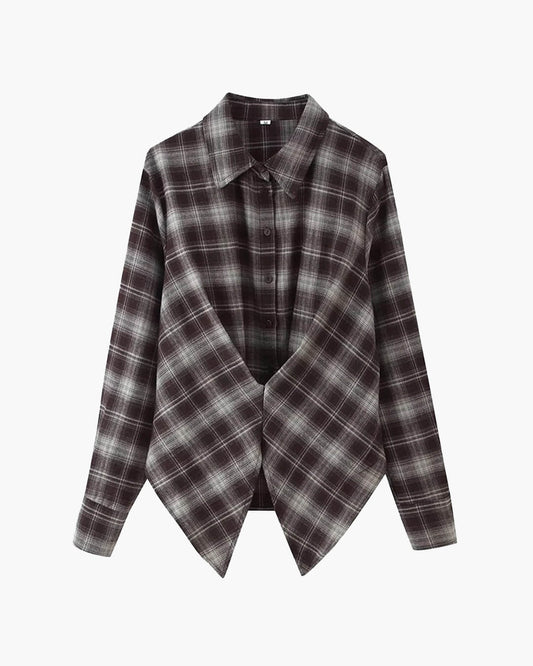 <h2>Katie Plaid Cinched-Waist Polo für Frauen</h2>

<p>Patchwork-Karopaneele in gemischter Anordnung geben diesem Polo seine editoriale Kante. Auf den ersten Blick klassisch, sind es die verschobenen Musterblöcke, die es wirklich interessant machen. Die T