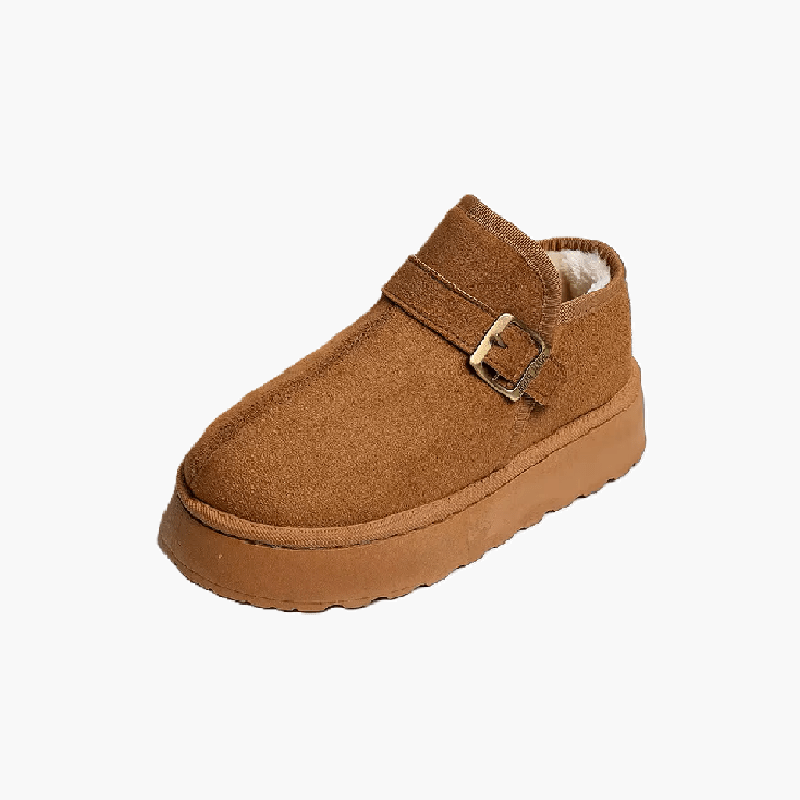 SOKYND Lena Slip-On Suede Platform Ankle Booties ShoesSOKYND-016215-ORA-42-89303Camel42