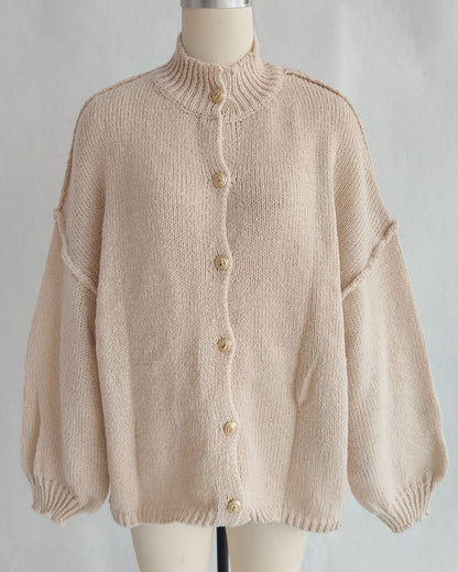SOKYND Lisa Long Cardigan Knit CardiganSOKYND-458967-CRE-S-29303CreamS