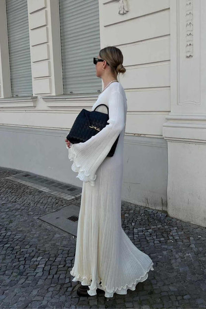SOKYND Marei Maxi Dress DressBrownS