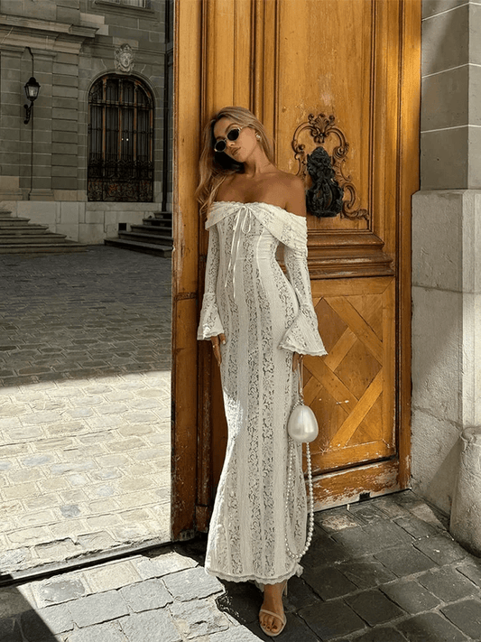 SOKYND Maren Off-Shoulder Lace Maxi Dress DressSOKYND-058903-S-OS-05431S