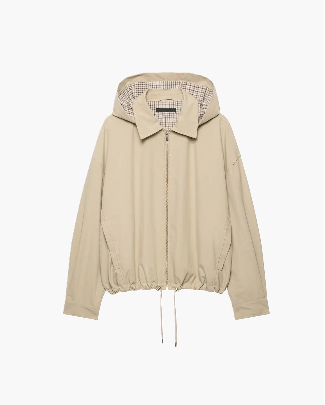 SOKYND Nicole Hooded Zip Jacket JacketSOKYND-213655-BEI-S-72503BeigeS