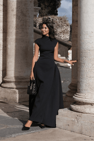 Ofelia Mockneck-Maxikleid