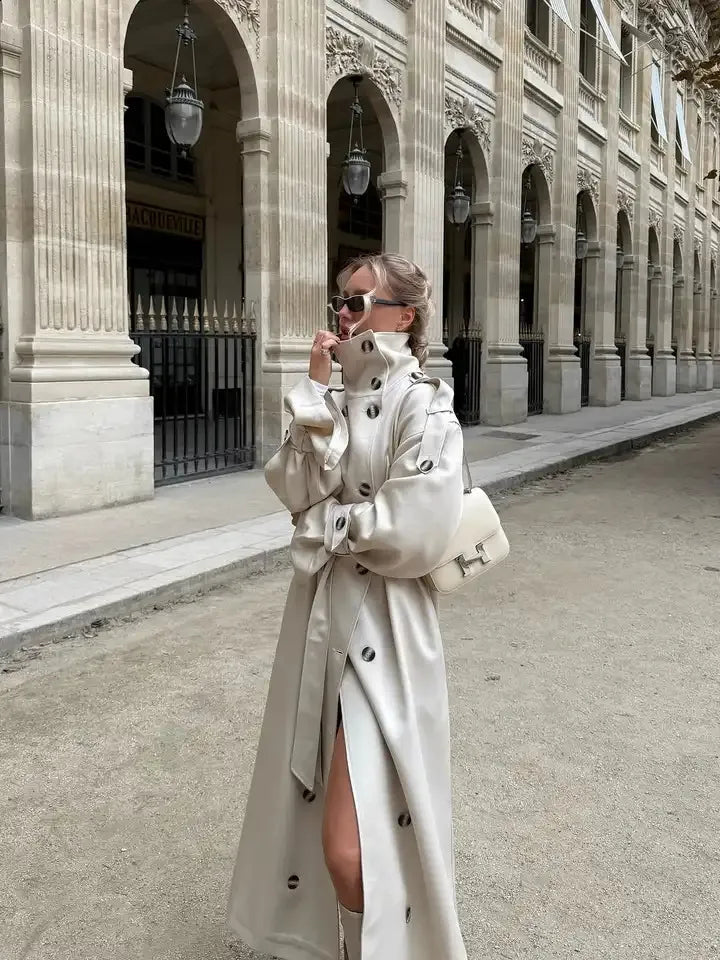 SOKYND Olivia Belted Trench Coat CoatSOKYND-637783-L-OS-31223L