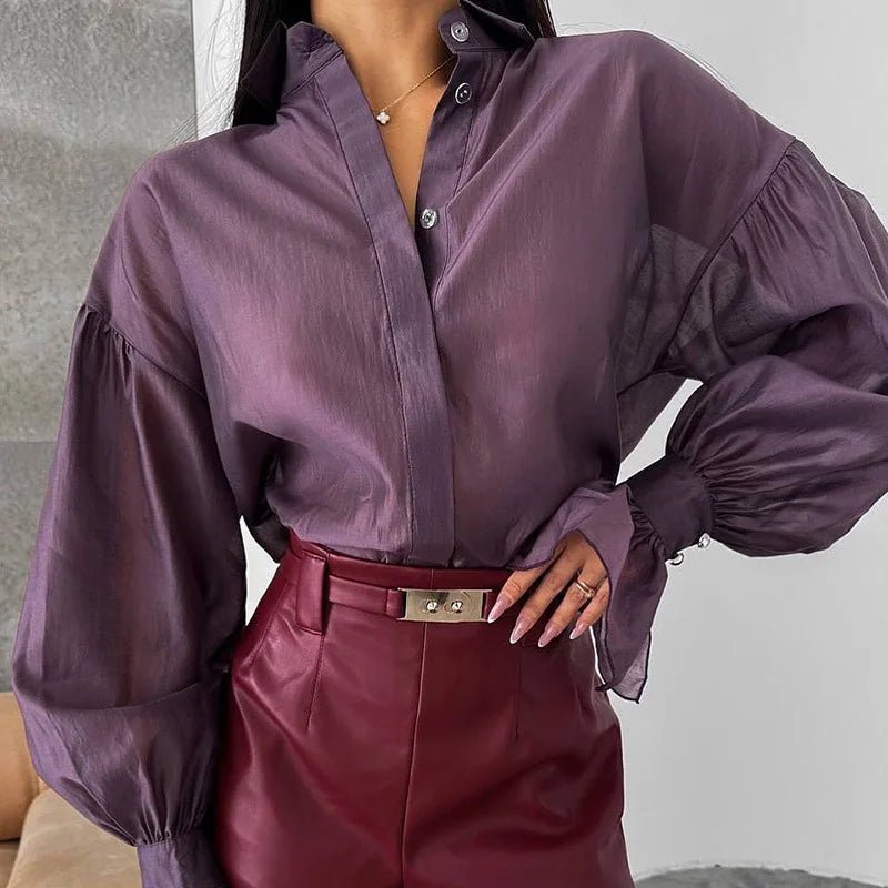 SOKYND Quintin Flared Sleeve Loose Blouse Tops1005009578869867-;bf1774570740615405420CoffeeS
