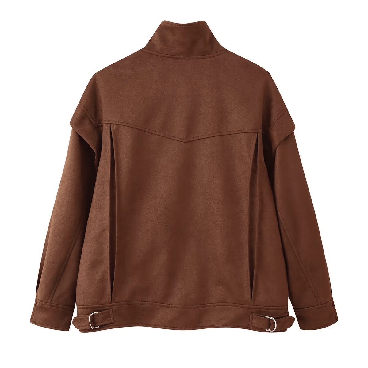 SOKYND Rachel Wide Shoulder Jacket JacketSOKYND-183191-BRO-S-24183BrownS