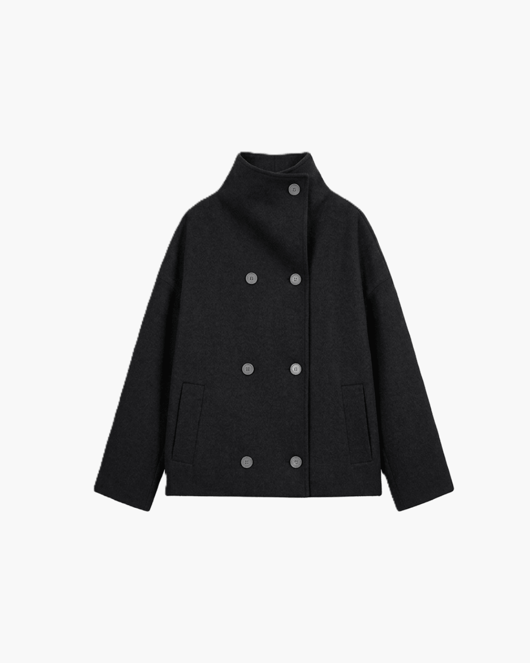 SOKYND Rikka Jacket with Stand Collar Coats & JacketsTa1767356248736672430BeigeXS
