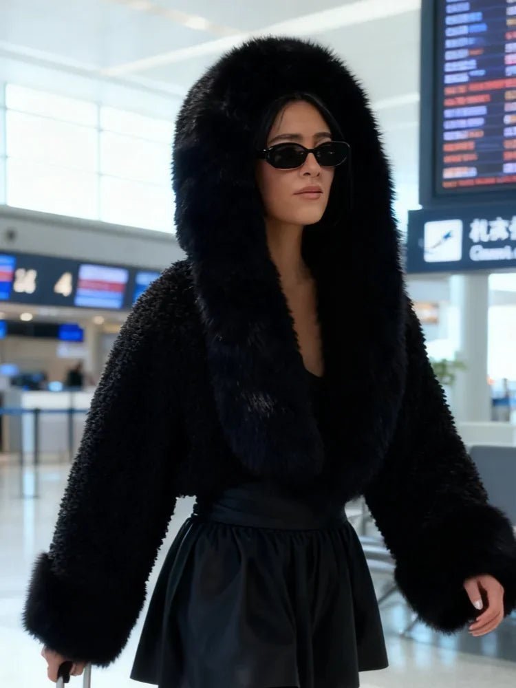 SOKYND Shelby Faux Fur Jacket Coats & Jacketski1767356248743829275WhiteS