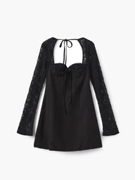 Sylva Minikleid mit Spitzendetails
