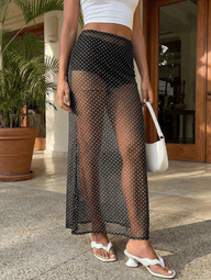 Monica Maxirock mit Polka Dots