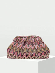 Lena Jacquard Falten Clutch